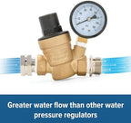 Camco Adjustable RV Water Pressure Regulator - Lead-Free Brass - Image 4