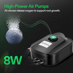 VIVOSUN DWC Hydroponics Grow System with Top Drip Kit 2 Buckets - Image 3
