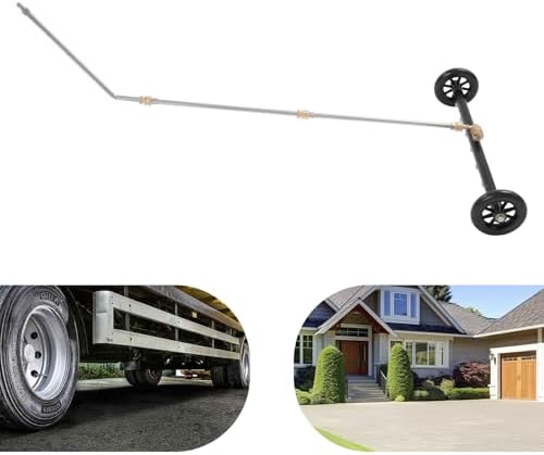 2-in-1 undercarriage Pressure Washer Attachment,22 Inch Pressure Washer Water Broom with 7 Nozzles,Under Car Washer Cleaner with 3 Pieces Extension Wand,4000 PSI for Cars, Trucks, Driveways(Black) - Image 6