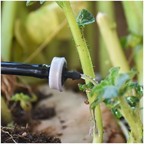 Xiaochen Sprinklers Watering Pipe Fittings 500-200 Pieces 2L 4L 8L Pressure Compensation Dripper Automatic Drip Irrigation Regulator Garden Watering Steady Flow Transmitter (Color : 8L x 200pcs) - Image 2