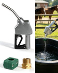 Auto Shut-Off Water Nozzle Kit for Stock Tank – Automatic Livestock Waterer Valve Prevents Overflow, Fits Horse, Cattle, Goat Farm Water Troughs with Nozzle Holder by PHATRIP