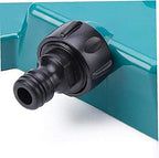 360 Degree Lawn Sprinkler Automatic Garden Water Sprinkler Plastic Blue Large Area Coverage Rotation Irrigation System Garden Watering Tool - Image 4