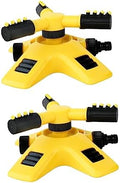 2Pcs Garden Hose Sprinkler Rotating Spray Nozzles Adjustable Plastic by Happyyami