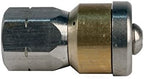 Schieffer 3/8in. x 200ft. 4000 PSI Thermoplastic Sewer Jetter Hose & 8.0 Orifice Button Nose and 8.5 Orifice Rotating Nozzles - Image 6