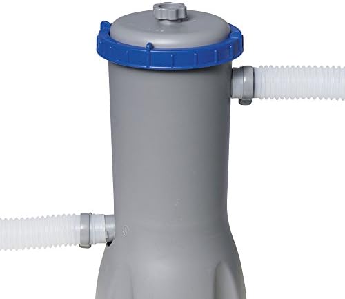 Bestway 15 Foot x 48 Inch Durable Steel Pro Frame Above Ground Pool with Repair Patch Kit and FlowClear 1000 GPH Cartridge Filter Pump - Image 7