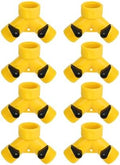 8 Pcs of 3/4″ Garden Hose Y Splitter — Dual 2-Way Tap with Shut-Off Valves by Unknown