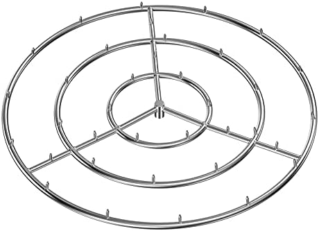 Skyflame 36-Inch Round Stainless Steel Fire Pit Jet Burner Ring by Skyflame