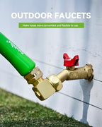 RAINPOINT 2 Way Hose Splitter with 2 Pack 3/4" GHT 90 Degree Hose Elbow - Image 5