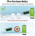 RainPoint WiFi Solar Drip Irrigation System Indoor & Outdoor,WiFi HUB Need - Image 2