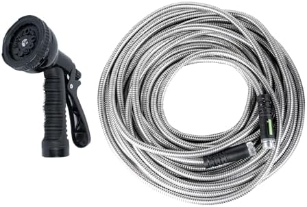 Restaurantware Fabric Garden Hose, Kink-Free, 50 ft by Restaurantware