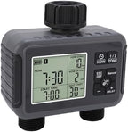 SUNGOOYUE 2 Zone Water Timer, LCD Sprinkler Timer with Automatic Watering Schedules, Fits 3 4 to 1 2 in Faucets, for Outdoor Yard Lawn Garden Hose Irrigation - Image 3