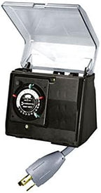 Intermatic P1131 Heavy-Duty Outdoor Plug-in Timer, 24-Hour, 2 ON/Off by Intermatic