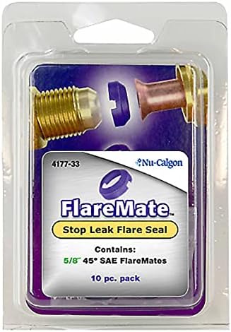 Nu-Calgon 4177-34 Includes Size 3/4" FlareMate Stop Leak Flare Seal 10 pc. Pack by Nu-Calgon
