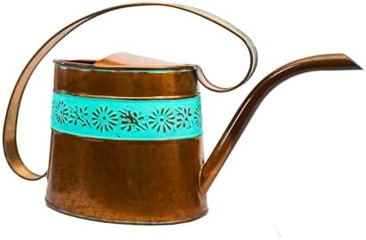 Headwind Willow Decorative Watering Can, 0.5 Gallon Small Metal Watering Can for Indoor Plants & Garden, Vintage Galvanized Steel, Long Spout, Indoor & Outdoor – Vintage Copper by Headwind