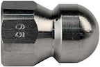 Schieffer 3/8in. x 100ft. 4000 PSI Thermoplastic Sewer Jetter Hose & 6.5 Orifice Button Nose Nozzle - Image 5