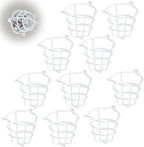 White Sprinkler Guard Cage Fits 1/2"& 3/4" Ceiling Sprinklers by RosyOcean