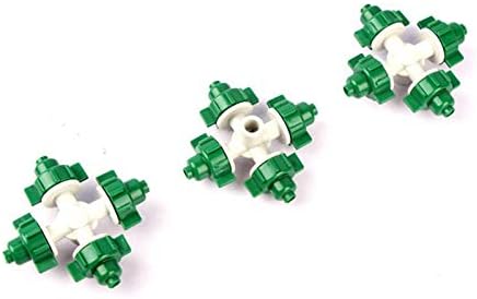 Garden Sprinkler 4 Way Mist Nozzle Greenhouse Cooling Irrigation System - Image 4