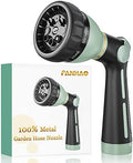 FANHAO Heavy Duty Garden Hose Nozzle, Metal Hose Sprayer Easy Thumb Control by FANHAO