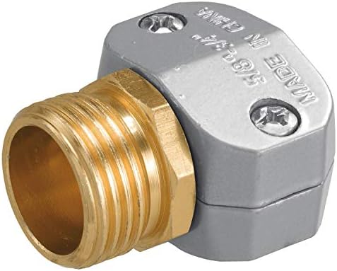 100-Pack Zinc 5/8 Inch - 3/4 Inch Male Hose Mender by Unknown