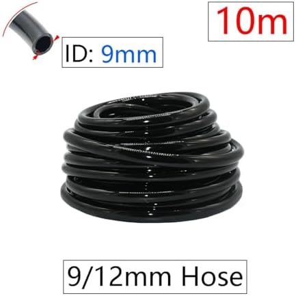 Garden supplies Garden Watering Hose 4/7mm 8/11mm 9/12mm PVC Micro Irrigation Pipe Drip Irrigation Tubing Sprinkler for Lawn Balcony Nozzle(Brown) - Image 2