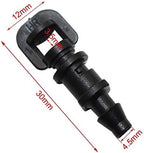 Garden Lawn Sprinkler Irrigation System Refraction Micro-Spraying Agricultural Garden Fruit Tree Sprinkler Irrigation 360 Degree Greenhouse Watering Atomizing Nozzle 100Pc - Image 2
