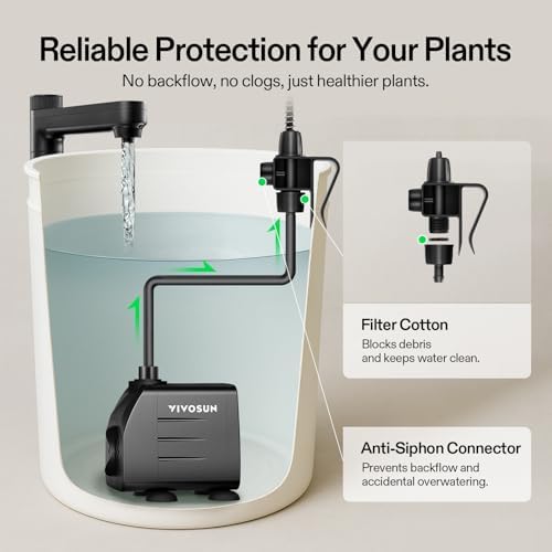 VIVOSUN Automatic Drip Irrigation Kit, Smart Watering System (Pack of 2) - Image 5
