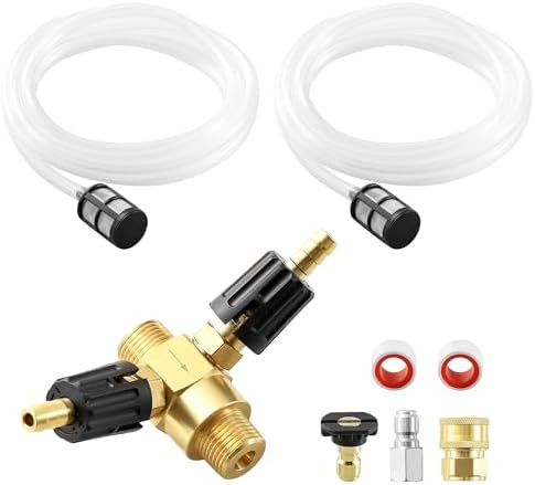 JOEJET Adjustable Downstream Injector for Pressure Washer, 3-5 GPM by JOEJET