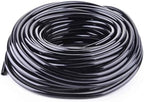 Garden supplies 4/7mm Hose Garden Watering 1/4" PVC Hose Micro Drip Irrigation Pipe Tubing Lawn Balcony Plants Flower Greenhouse Pipe Irrigation supplies(1/4''_50M) by Unknown