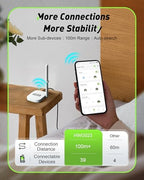 RainPoint 2-Zone WiFi Water Timer, Brass Inlet and Outlet, App Control - Image 4