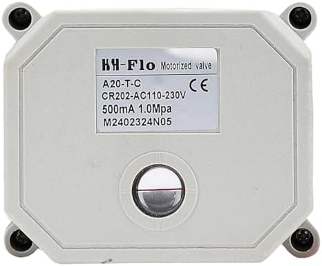 1/2" 3/4" 1" 110-230VAC Normally Closed/Open CF8/Stainless Steel 304 Motorized Electrical Ball Valve With U.S. Plug (3/4 inch Plastic, Normally Closed) - Image 7