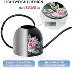 MOYEE Metal Small Watering Can for Indoor Outdoor Plants, Pretty Water Cans - Image 5
