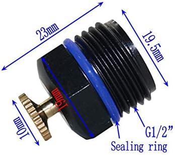 Garden Sprinkler 50 Pcs 1/2" Garden Irrigation Sprinklers Adjustable Water Spray Head Irrigation Tools Micro-Injection Dripper Drip Head - Image 4