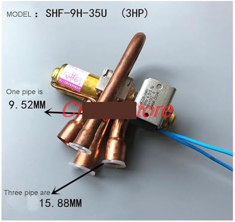 Four-Way Heat Pump Reversing Valve with Coil AC220V 1-5P Air Conditioning(SHF-4H-23U) - Image 4