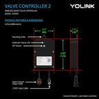 YoLink Water Shutoff Kit: 0.5" Stainless Ball Valve + Valve Controller - Image 3