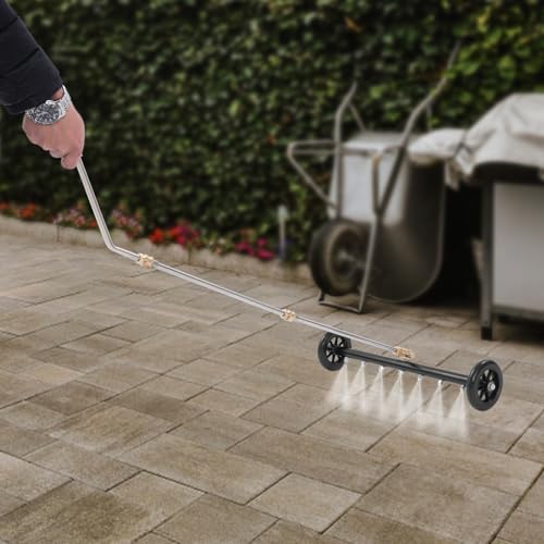 2-in-1 undercarriage Pressure Washer Attachment,22 Inch Pressure Washer Water Broom with 7 Nozzles,Under Car Washer Cleaner with 3 Pieces Extension Wand,4000 PSI for Cars, Trucks, Driveways(Black) - Image 5