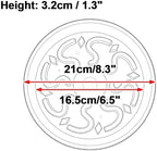 Thickened PP Resin Plant Saucers, Bottom Protrusion Design, Watering Tray - Image 2