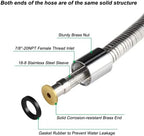 38'' Commercial Pre-rinse Hose Flexible Stainless Steel Hose - Image 4