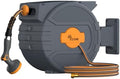 Retractable Garden Hose Reel 1/2 in x65 ft,Auto Slow Rewind System by Garden