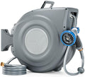 Retractable Garden Hose Reel 1/2 in x 100 ft, Automatic Water Hose Reel by RetractableGardenHoseReel