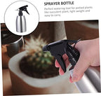 Toddmomy 2pcs Flower Spray Bottle Leakproof Hand Press Sprayer Watering Can for Succulent Plants Stainless Steel Spray Bottles - Image 7