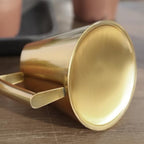 Stainless Steel Watering Can Featuring Extended Spout for Controlled Moisture Delivery to For Indoor Outdoor Lavender Clusters (900ML gold) - Image 4