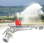 1.5in 360° Agriculture Farm Irrigation Sprinklers, Adjustable Impact Gun Sprinkler with Nozzle Set Large Area Irrigation Watering Spray Gun, Female Thread Rocking Arm Rotation Accessories - Image 2