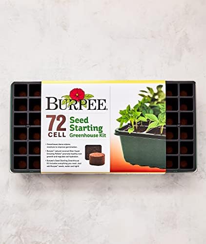 Burpee 72 Cell Seed Starting Kit with Greenhouse Dome and Coir Pellets - Image 7