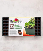 Burpee 72 Cell Seed Starting Kit with Greenhouse Dome and Coir Pellets - Image 7