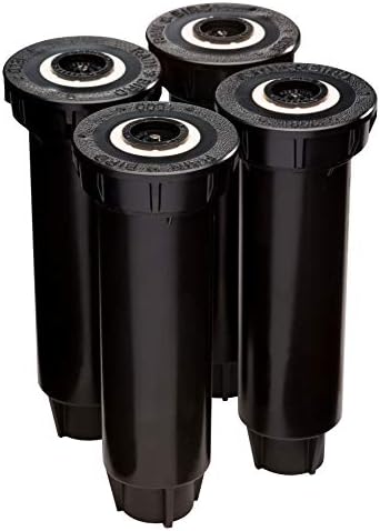 Rain Bird 1804DSQ4PK Professional Dual Spray Pop-Up Sprinkler, 90° Quarter Circle Pattern, 8' - 15' Spray Distance, 4" Pop-up Height, 4-Pack - Image 3
