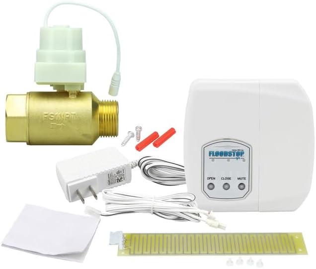 FloodStop Water Heater Leak Detector Kit, 1" NPT MIP x FIP by FloodStop