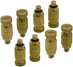 Xiaochen Lawn Irrigation Garden Watering 150 Pcs Brass 3/16" Male Thread High Pressure Misting Nozzles Anti Drip Atomization Sprayer Garden Farm Irrigation Sprinklers (Color : 0.15mm) - Image 3