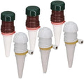 Irrigation System forgarden 1-24PCS Drip Irrigation Watering Device System for Indoor Plant Garden Ceramic Drop Kit Spike Stake Garden Sprinkler(Hx6pcs) by Unknown