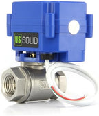 U.S. Solid Motorized Ball Valve- 1/2" NSF Certified 304SS Ball Valve with Full Port, 9-24V AC/DC and 2 Wire Auto Return Setup (Pack of 12) - Image 6