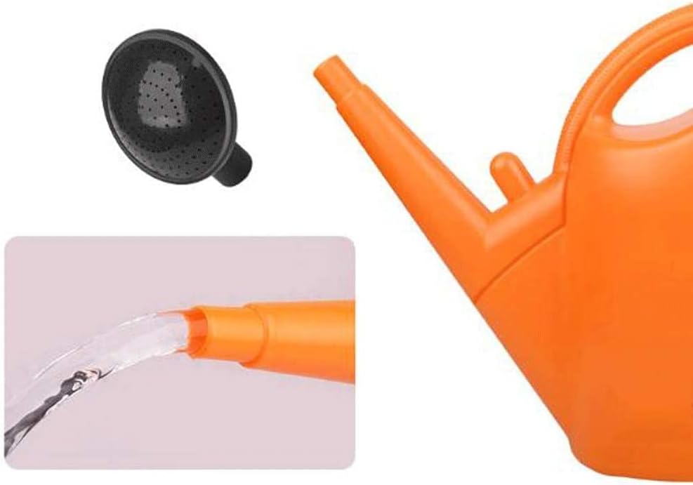 Watering Can Watering Can Plastic Sprinkling Large Capacity Sprinklers for Vegetable Flowers Garden Pot Garden Tool(Green,5L) - Image 3